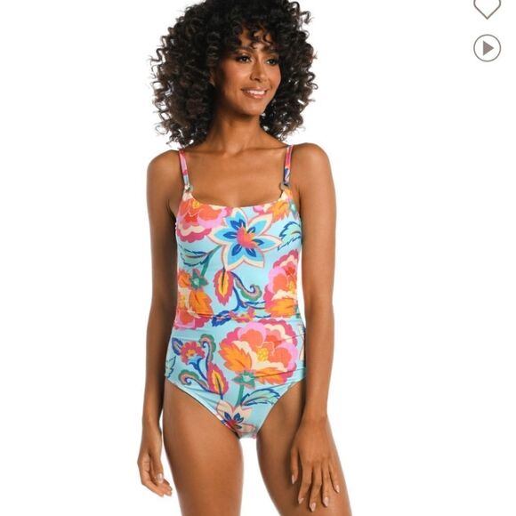 Women's The breezy beauty High Cut One Piece Swimsuit-Bathing Suit - Picture 3 of 13